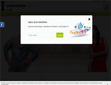 Tablet Screenshot of luxusowezegarki.pl